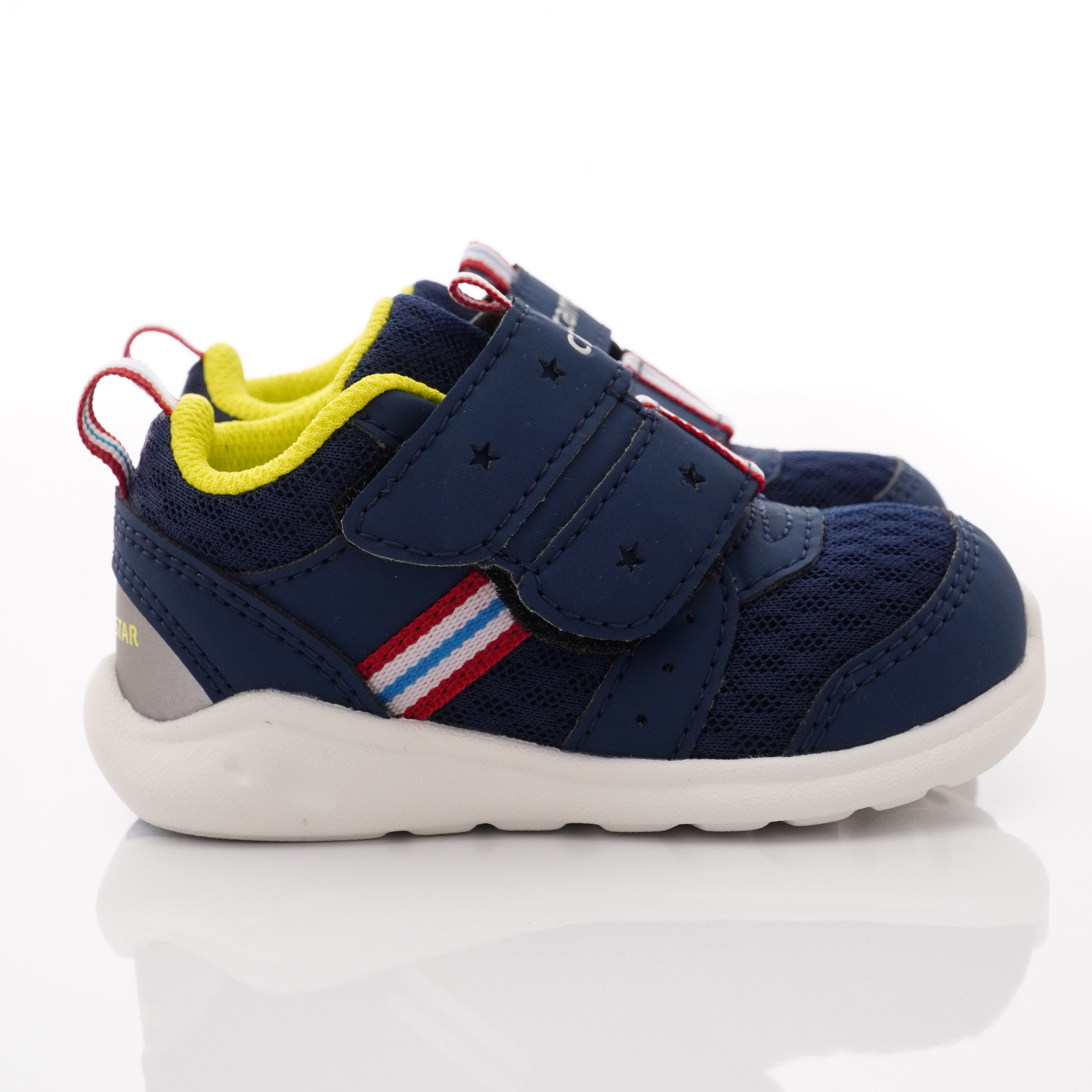 Moonstar日本月星 - 玩耍速乾可機洗學步鞋款(寶寶段)-藍