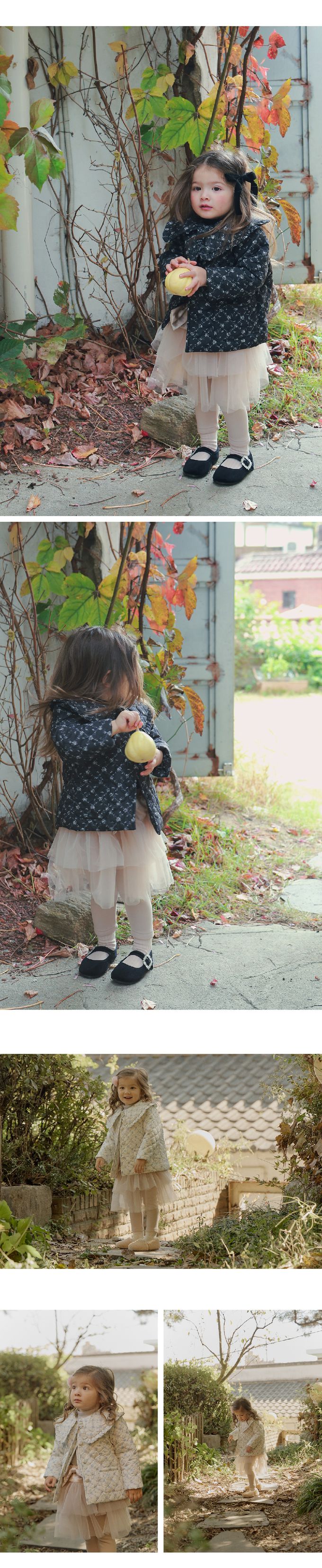 韓國 Puellaflo - 浪漫蝴蝶結裝飾網紗裙內搭褲-杏