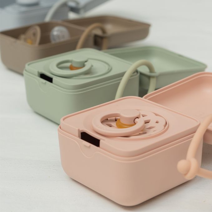 丹麥BIBS - BIBSxLiberty經典印花禮盒組-Capel灰綠