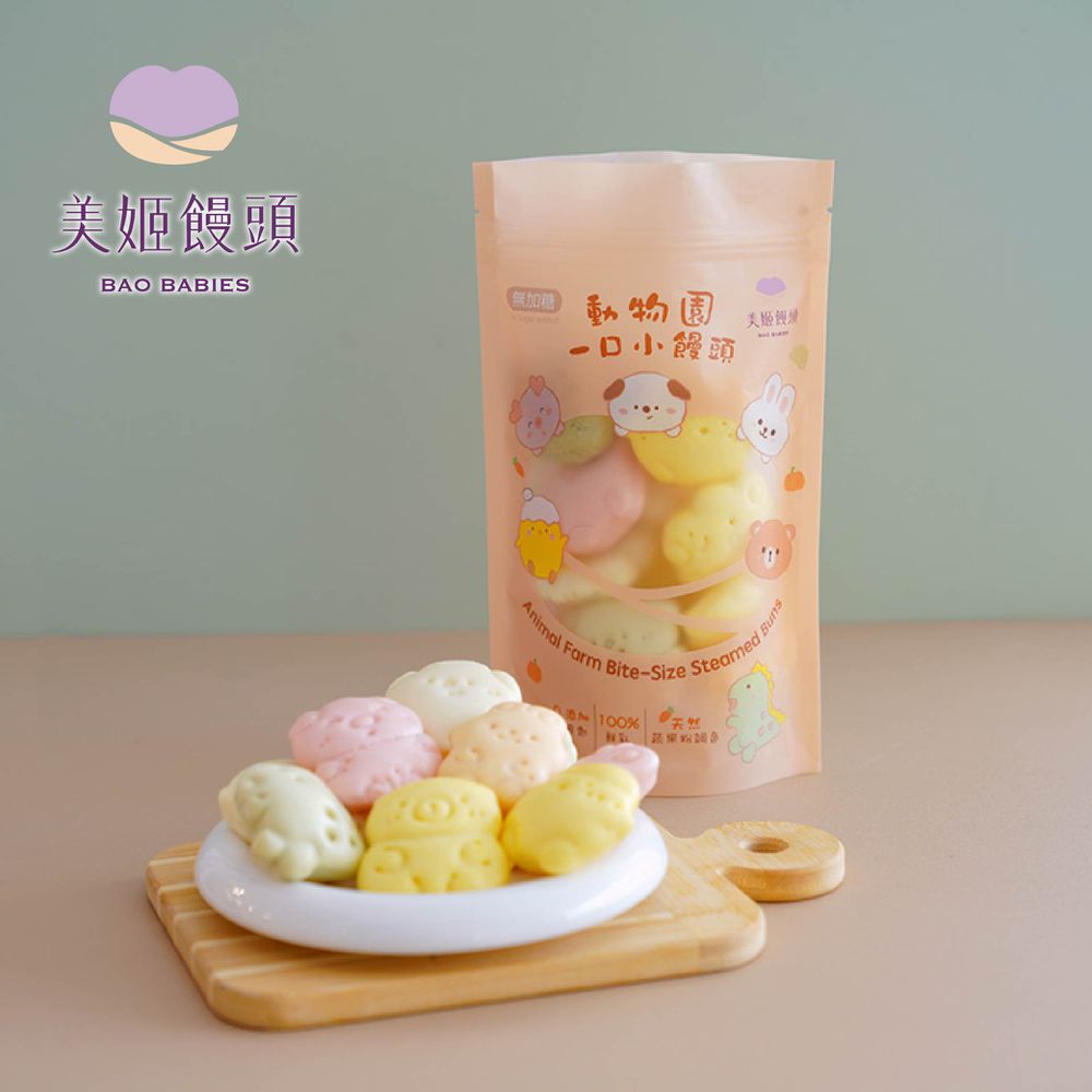 動物園一口小饅頭-180g/袋