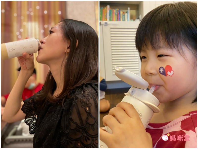 【日本 Richell 利其爾】大小童都愛用黑白水杯