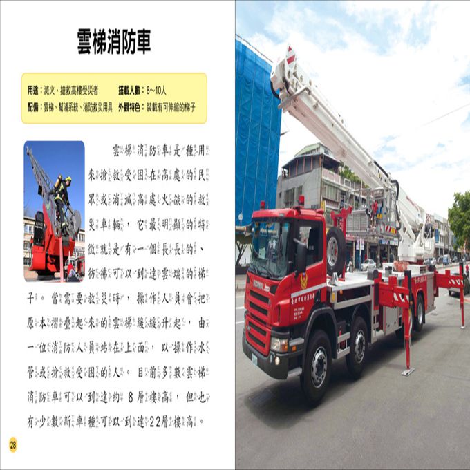 小百科圖鑑：特殊車小百科-精裝