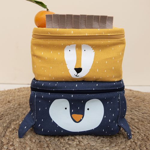 動物造型保溫餐袋-搖擺企鵝
