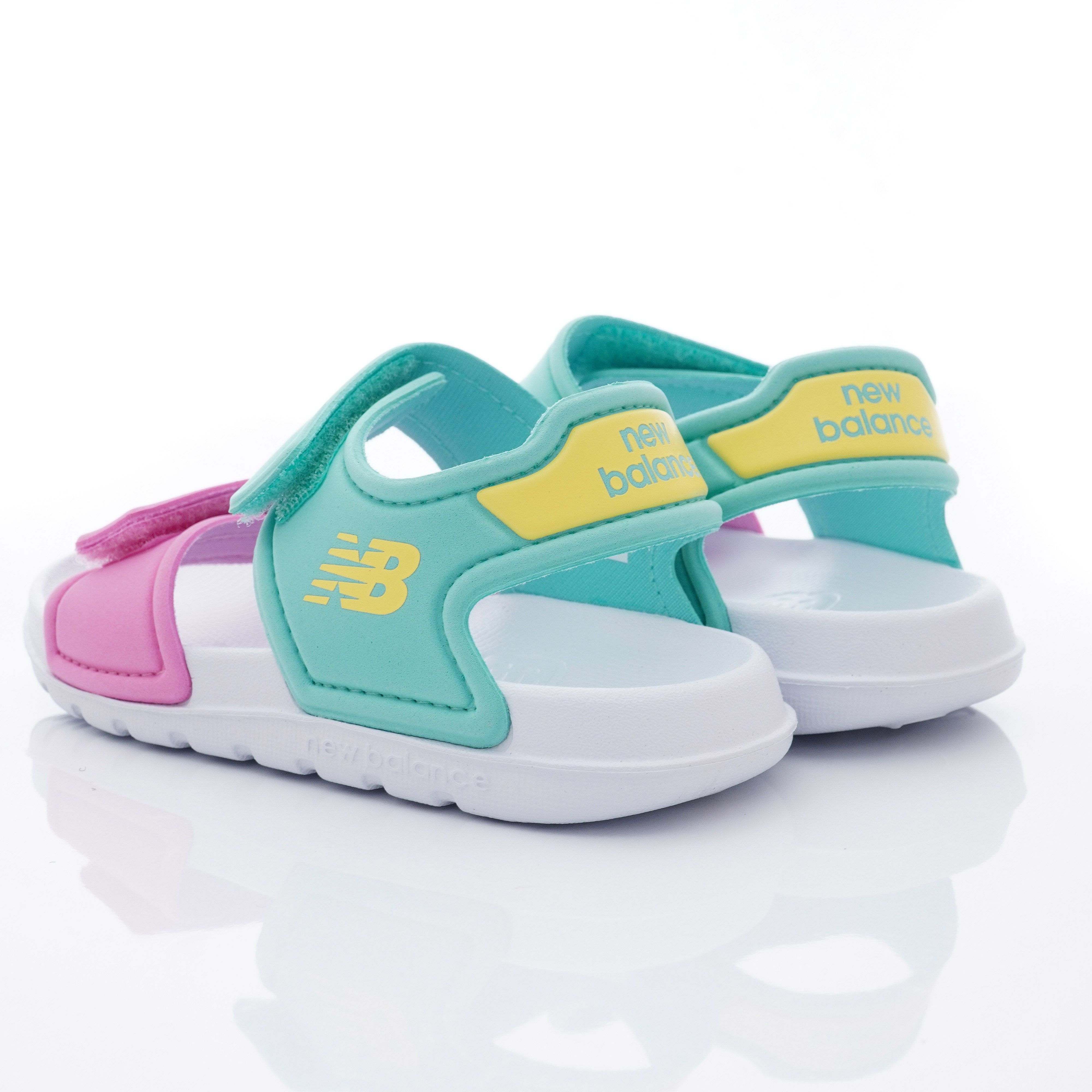 New Balance - NB超輕馬卡龍涼鞋款(小童段)-糖果粉紅/淺綠