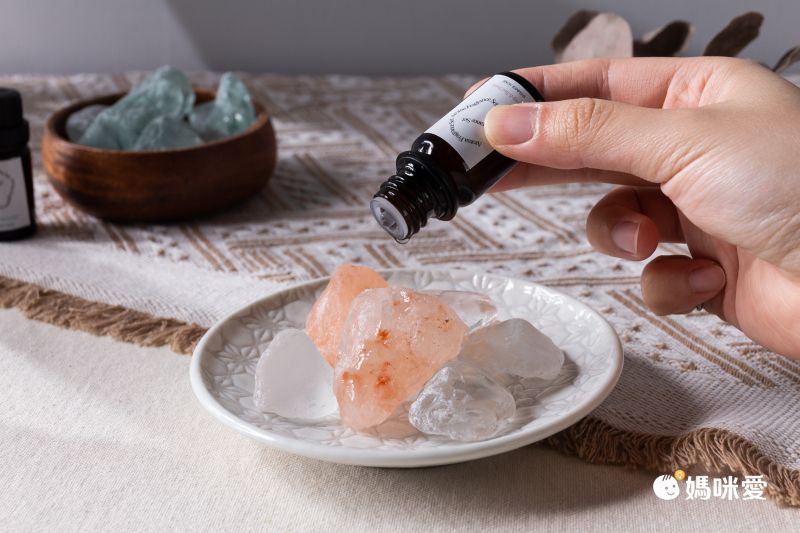 日本代購 - SHIMMER ROOM  療癒香氛開運能量擴香石-混色石-絢麗紫(甜橙麝香)