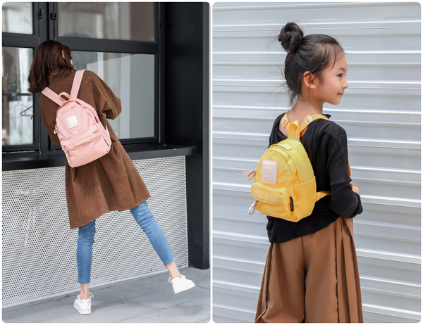 Roony de Elly - 韓國馬卡龍親子後背包-NV海軍藍 (XS)