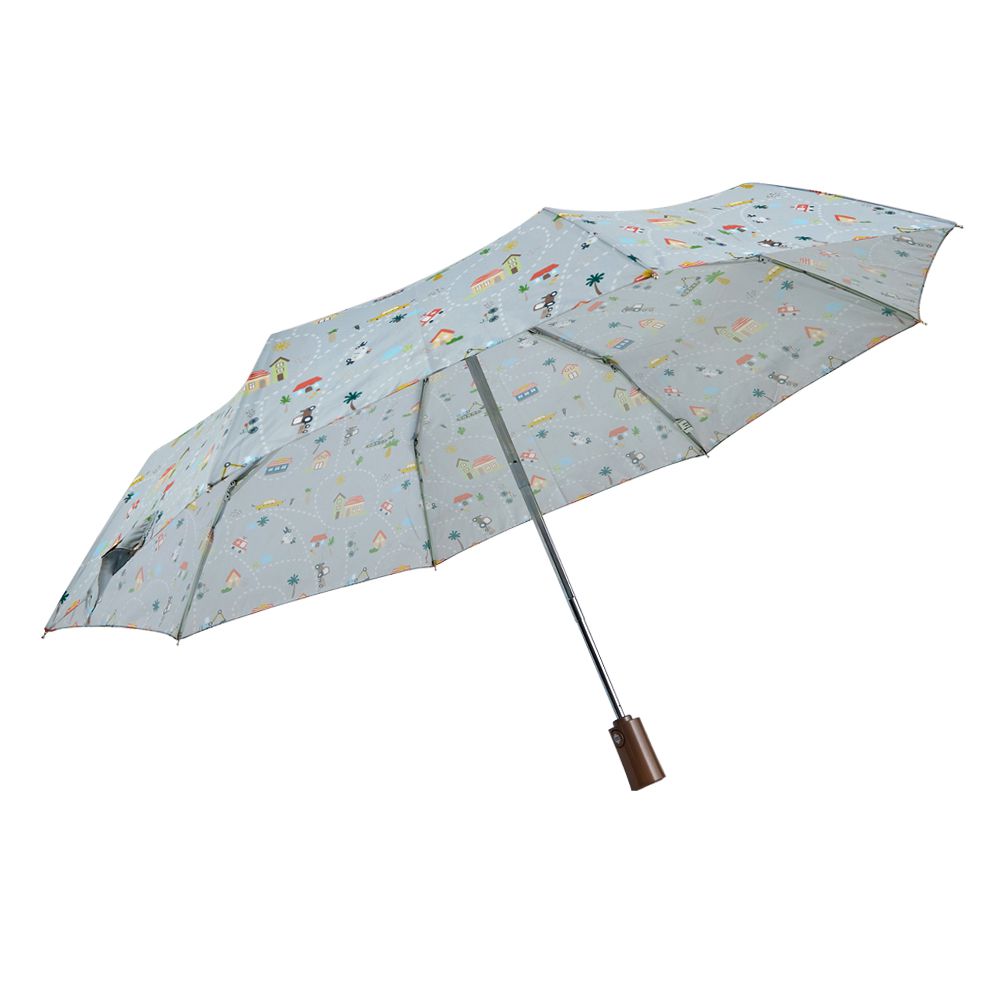 抗UV隨身自動傘-漫遊生活-315g