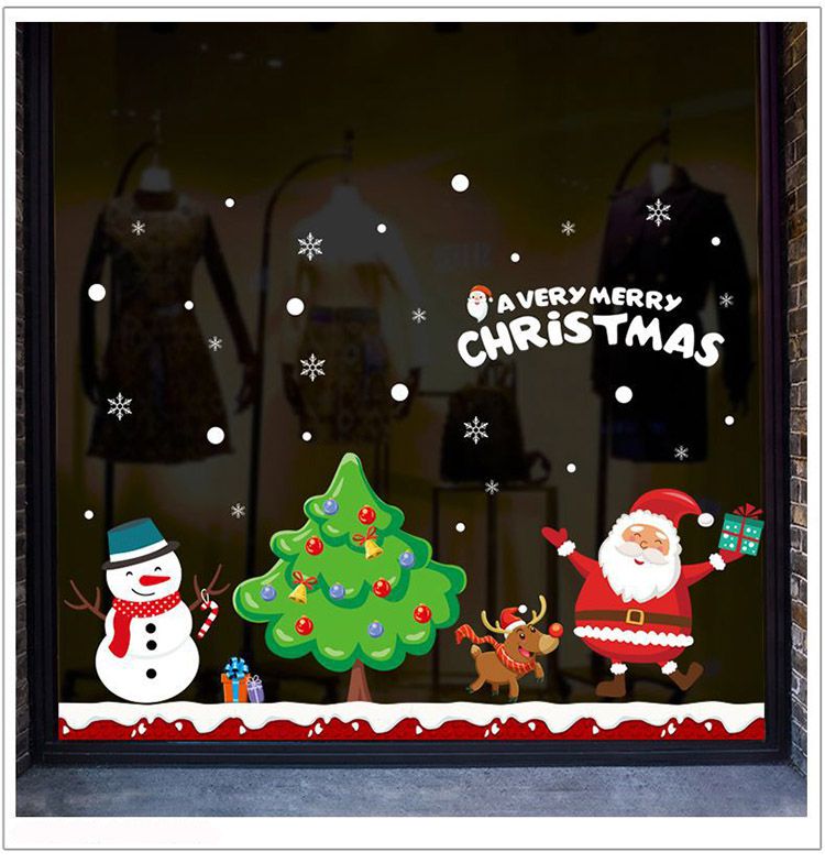 JB Design - 時尚壁貼-快樂聖誕節XL872 (60cm*90cm)