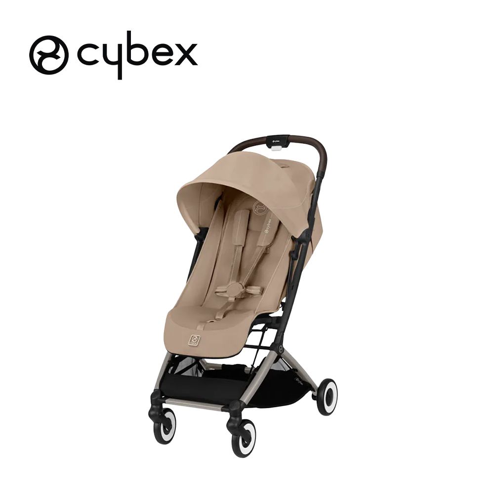 Orfeo  輕便可平躺登機嬰兒推車-2025款式-奶茶色
