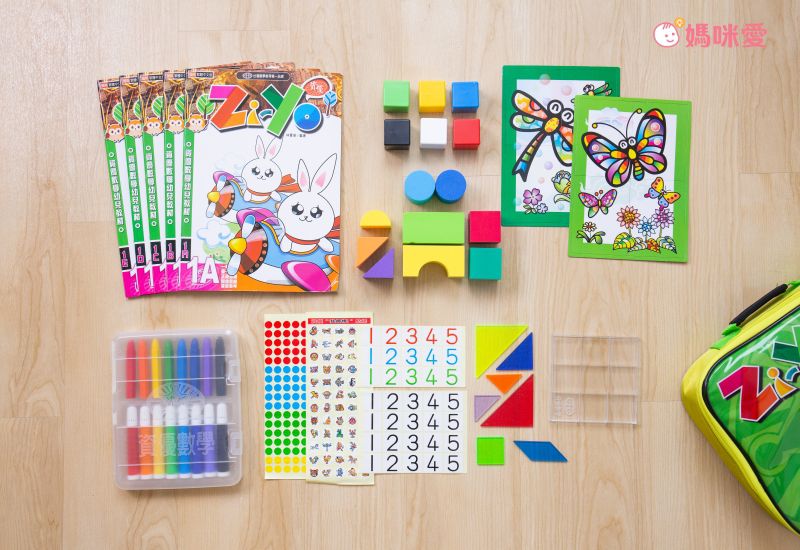 資優數學 - [限量優惠]資優數學-親子金版1-6冊全系列-(紅色百格盤)