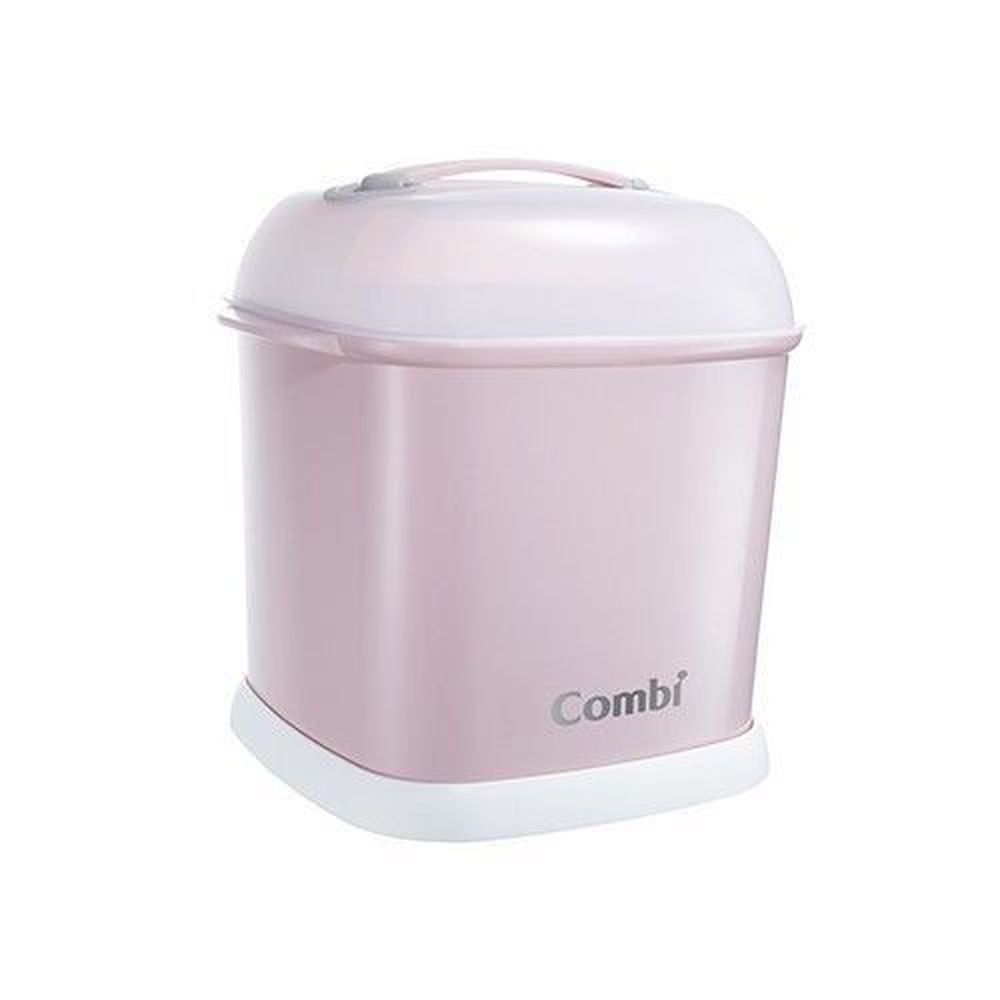 日本 Combi - Pro 360高效消毒烘乾鍋-專用奶瓶保管箱-優雅粉