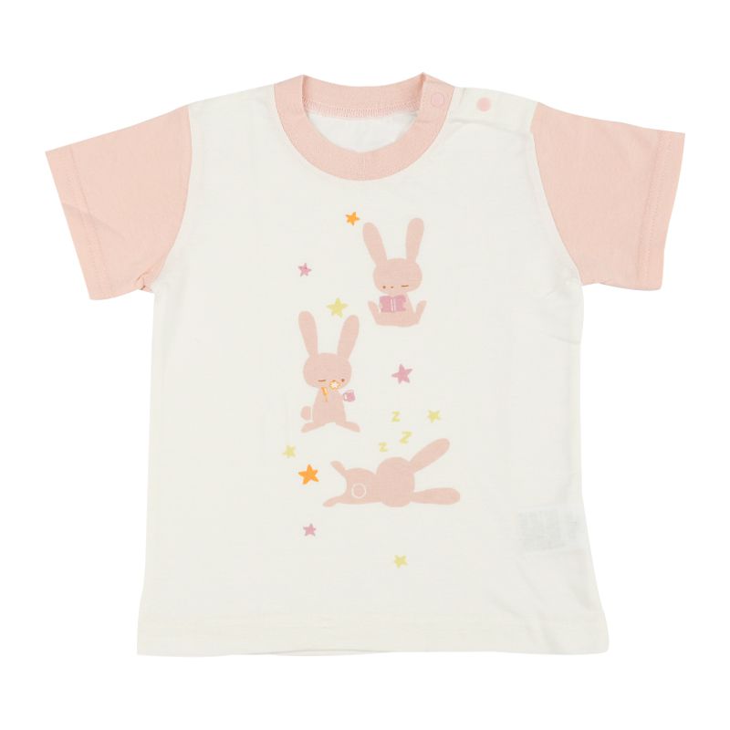 akachan honpo - 家居服3件組-粉紅色