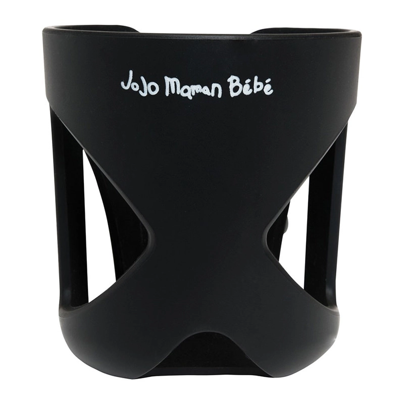 英國 JoJo Maman BeBe - 嬰幼兒推車專用杯架-典雅黑