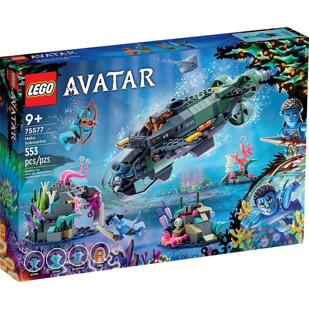 樂高積木 LEGO《 LT75577 》Avatar 阿凡達系列 - Mako Submarine​