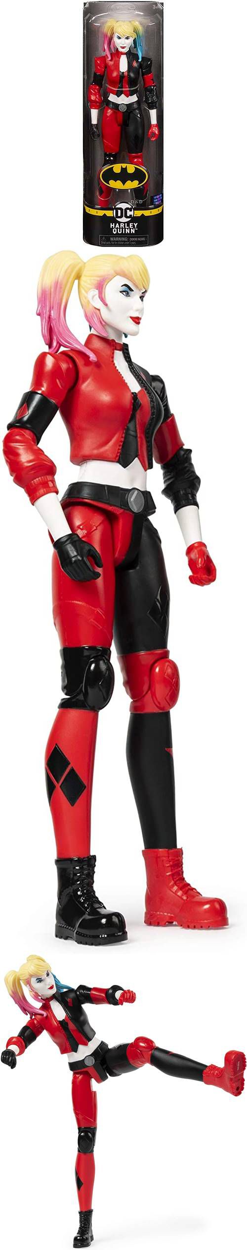 DC 漫畫 - BATMAN蝙蝠俠-12吋可動人偶 - 反派 小丑女