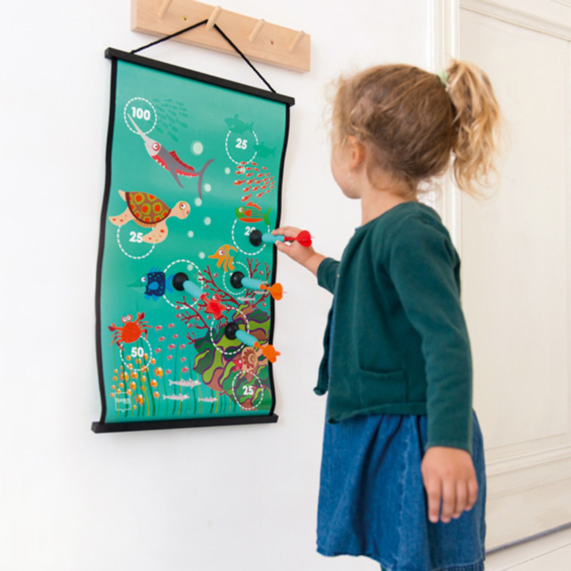 比利時 Scratch - 吸盤飛鏢-海底世界