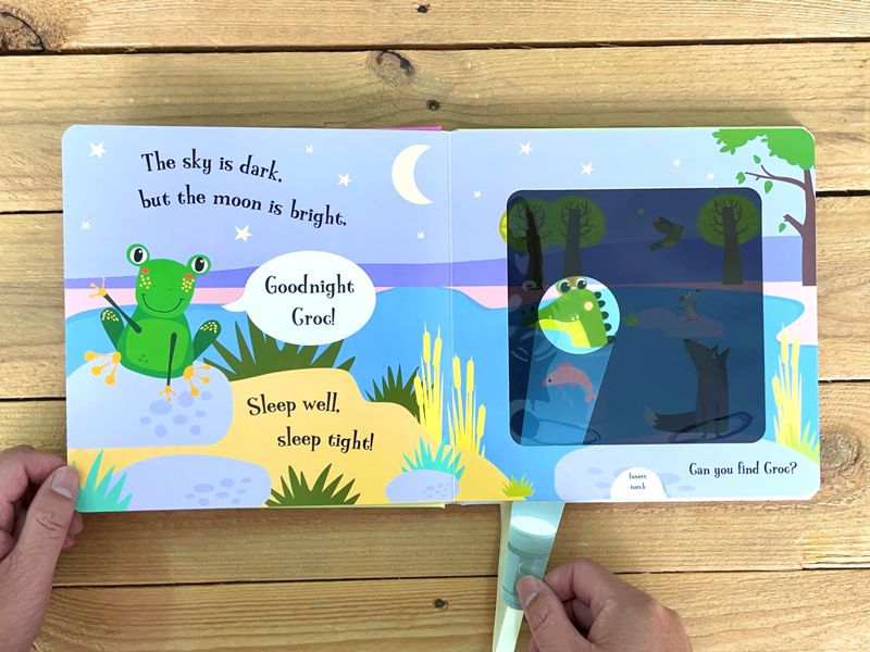 Goodnight Frog 晚安小青蛙（附觀察鏡）