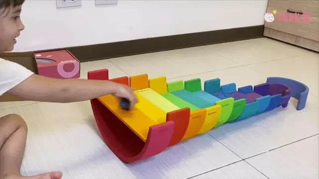 一組成就100種玩法【Color Fan】彩虹積木