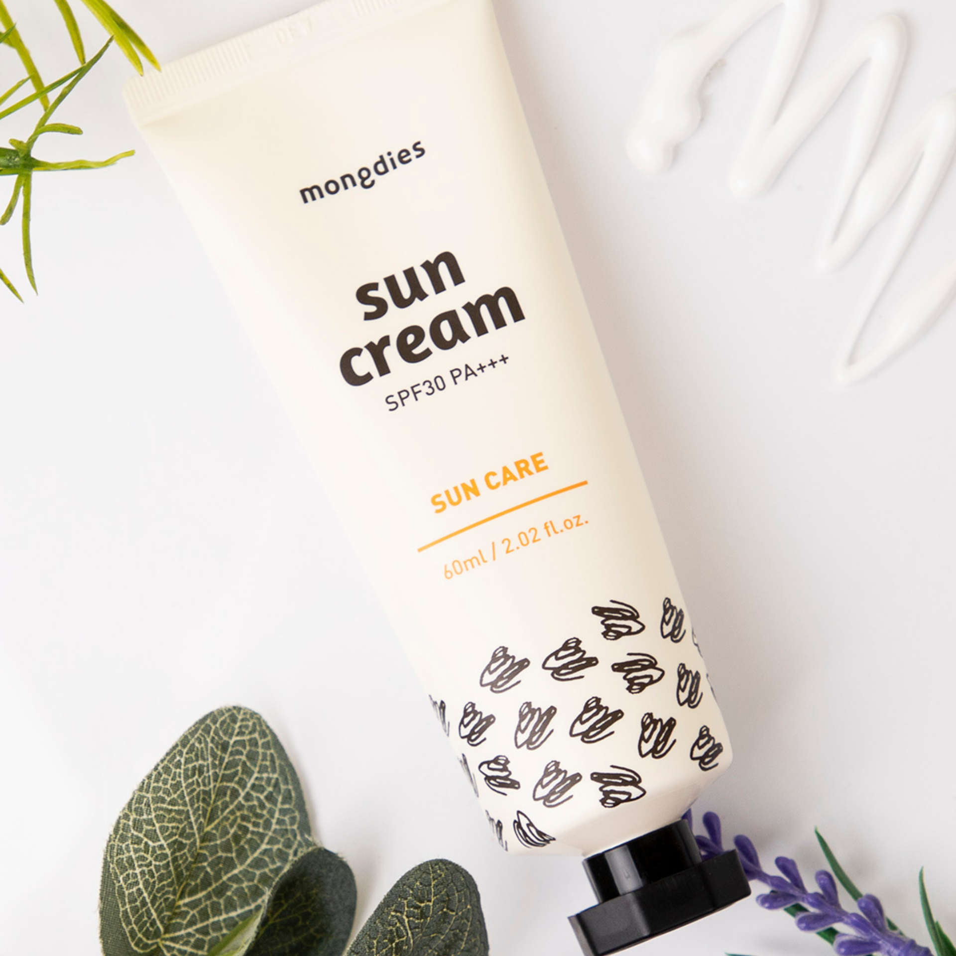 韓國 mongdies - 神經醯胺寶寶保濕防曬乳SPF30-60g