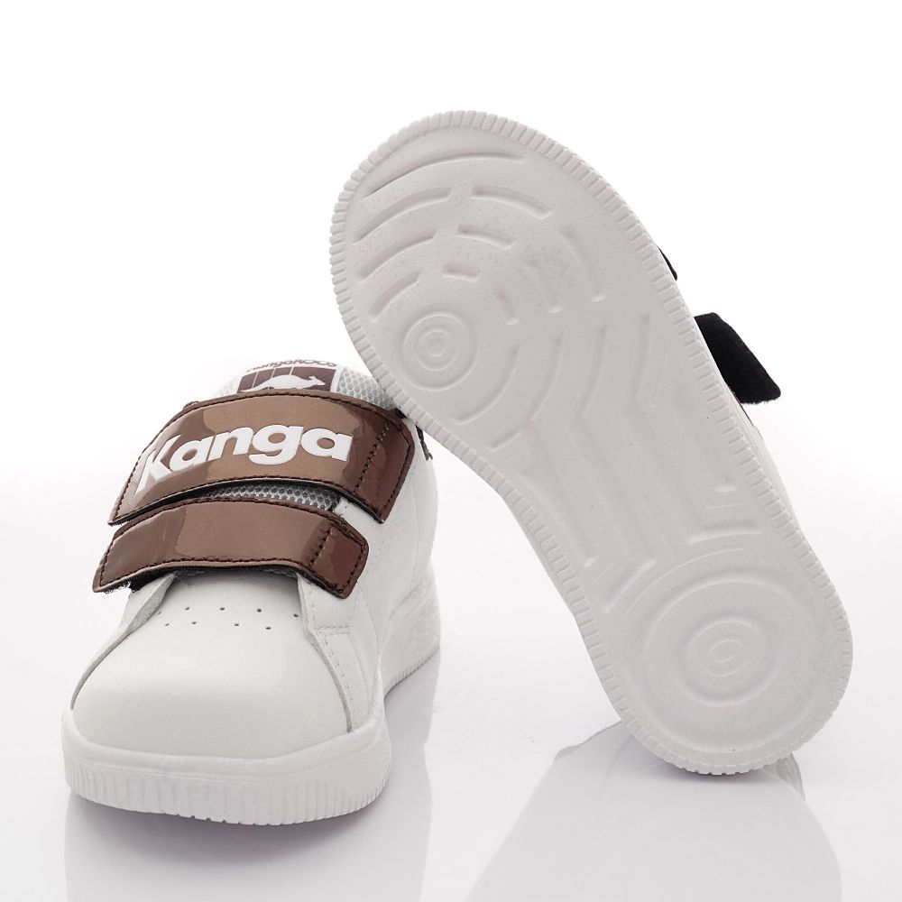 KangaROOS - 金屬記憶鞋墊板鞋(中小童段)-白古銅
