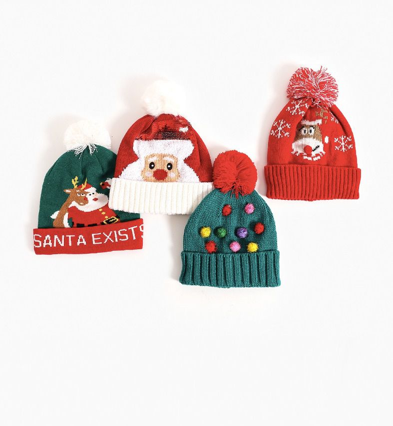 聖誕節毛帽-聖誕老人自拍 (帽圍52-54CM/建議年齡3-10歲)