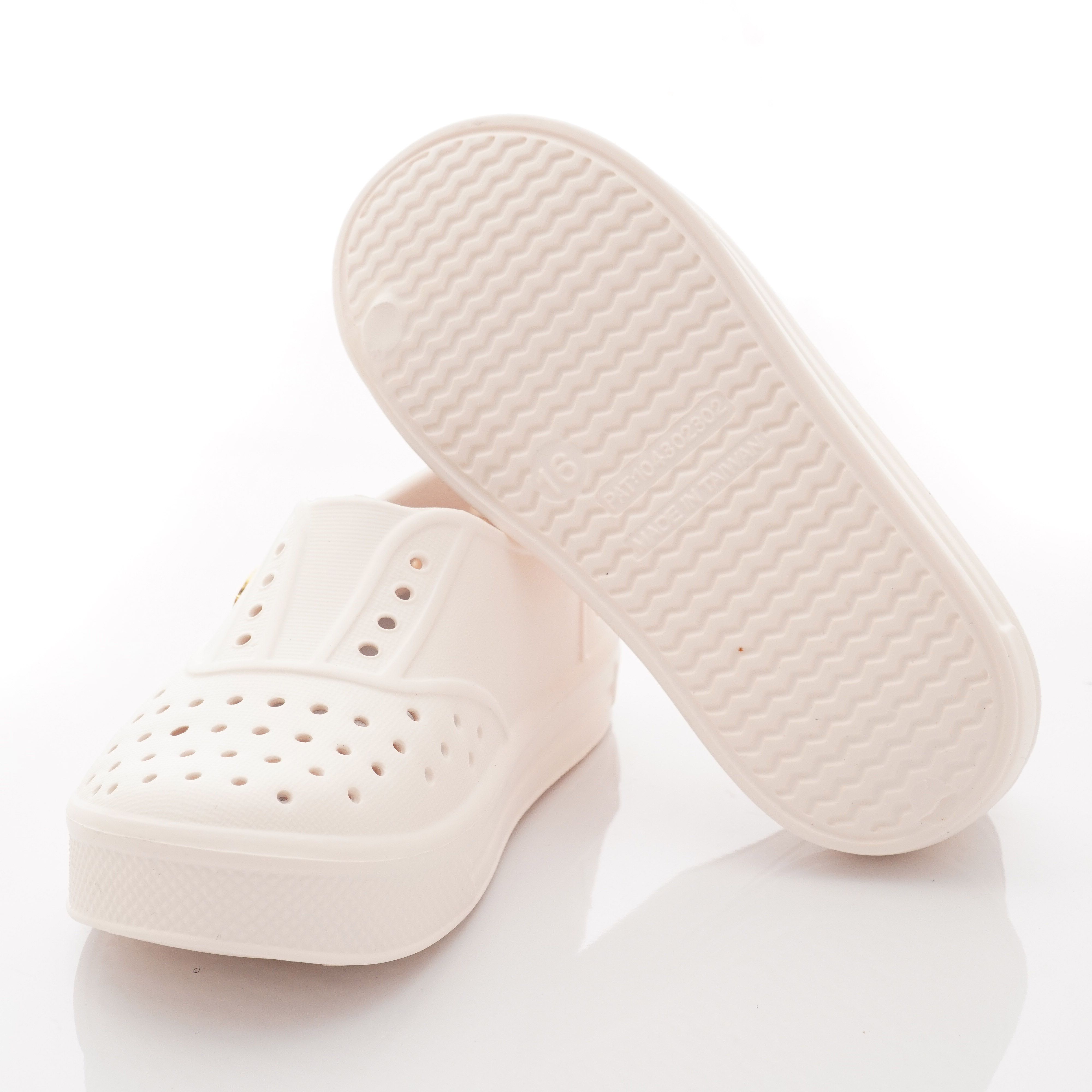 Arnold Palmer 雨傘牌 - 洞洞透氣涼鞋(中小童段)-白