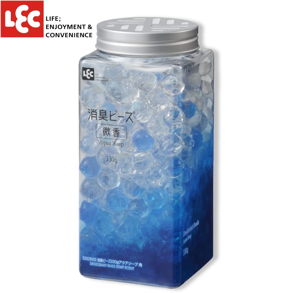日本 LEC - 水晶顆粒消臭劑330g美型角柱微香