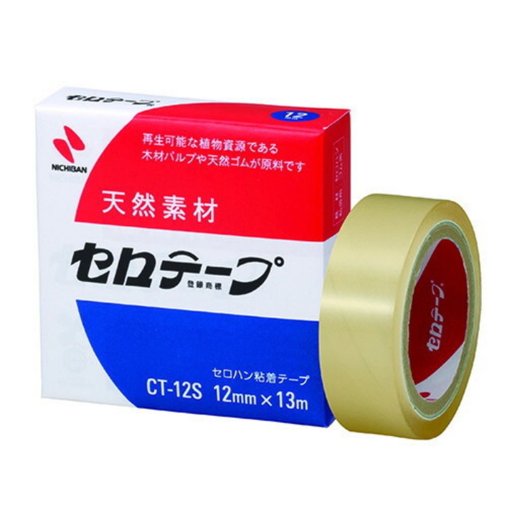 日本製 補充用替換透明膠帶捲-1入 (12mmx13m)