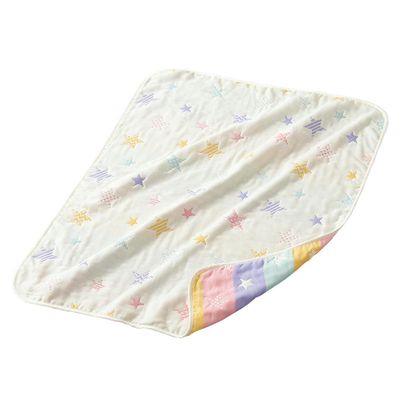 akachan honpo - 純棉6層棉紗被-米白色 (70×85cm)