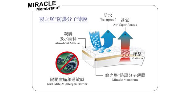全面防蟎！【美國寢之堡】保潔墊龍頭 ♛ 全球知名飯店愛用！