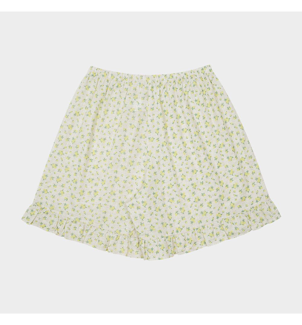 韓國 ULLALA - 天真浪漫無袖睡衣(兩件式) (FREE)