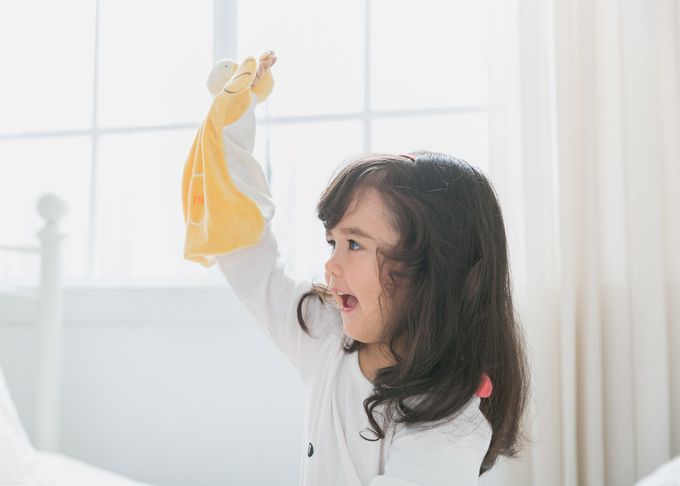 miYim - 有機棉手偶安撫巾 里歐獅子 (新生嬰兒寶寶感統方巾玩偶)