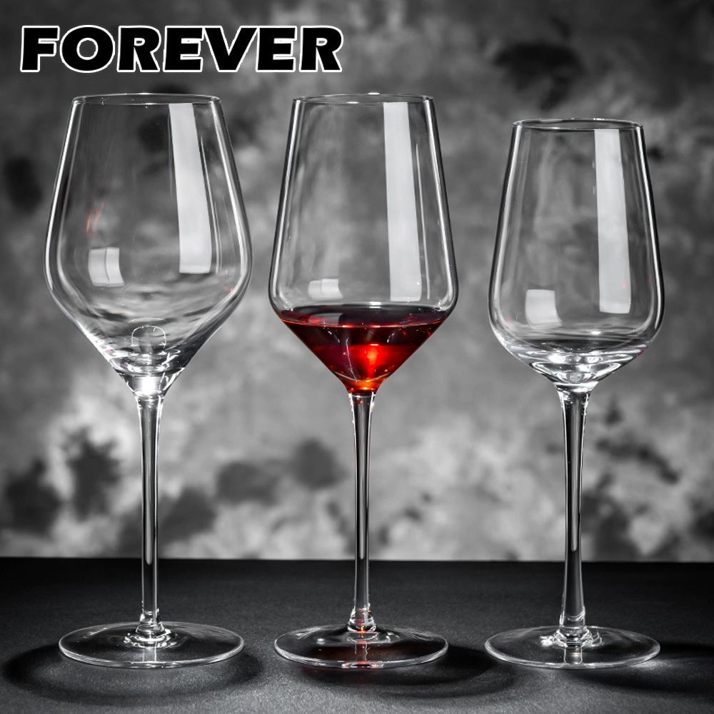 威士忌酒杯/紅酒高腳杯/玻璃酒杯/香檳酒杯/品酒杯630ML-6入組