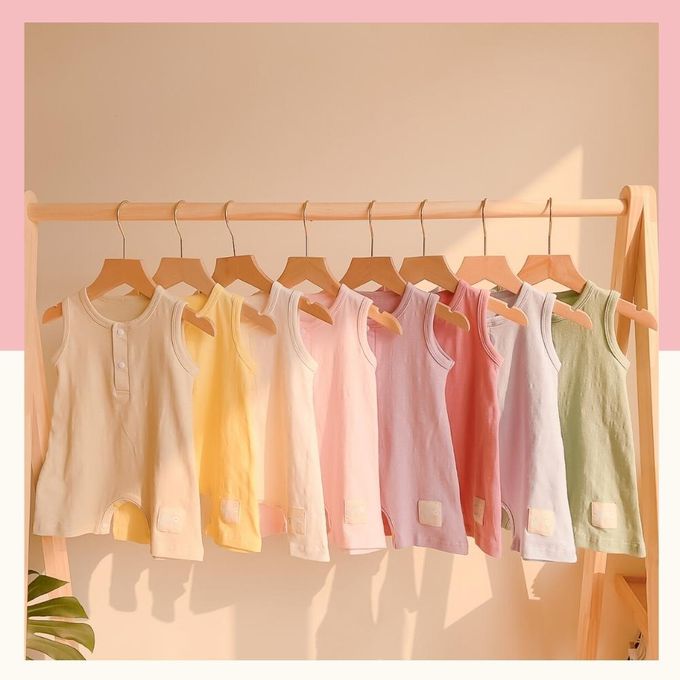 YOUrs - 棉甜無袖連身衣-桔梗紫