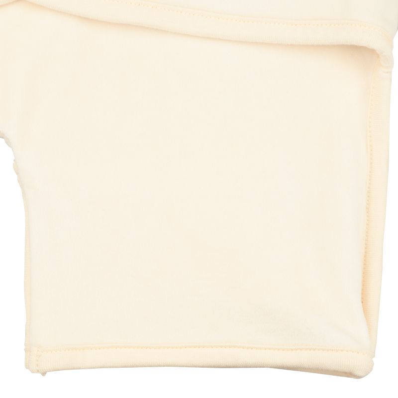 akachan honpo - 包巾 完全包覆型-暖呼呼天鵝絨-象牙白色 (50~70cm)