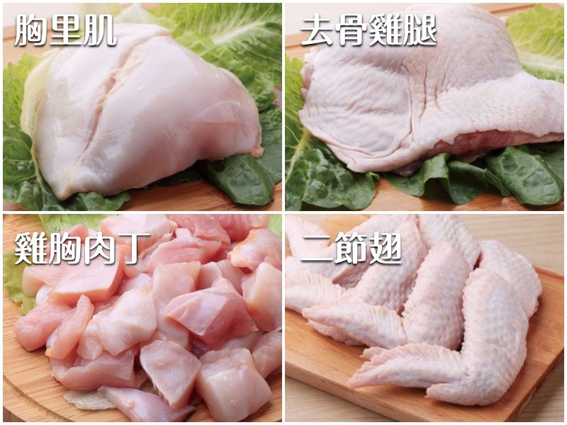 低醣安心食材【安永鮮物】新鮮豬肉片 / 里肌肉排 / 雞胸肉丁