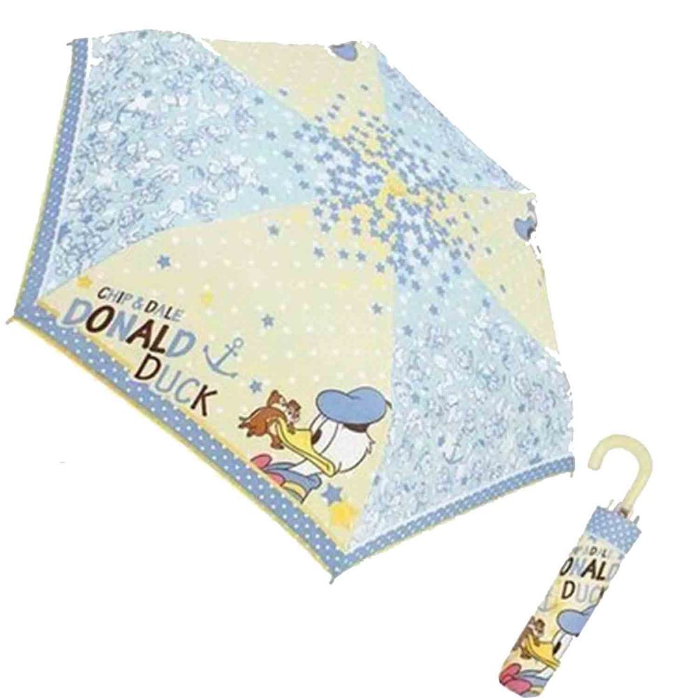 日本代購 - 卡通折疊雨傘-唐老鴨 (53cm(125cm以上))