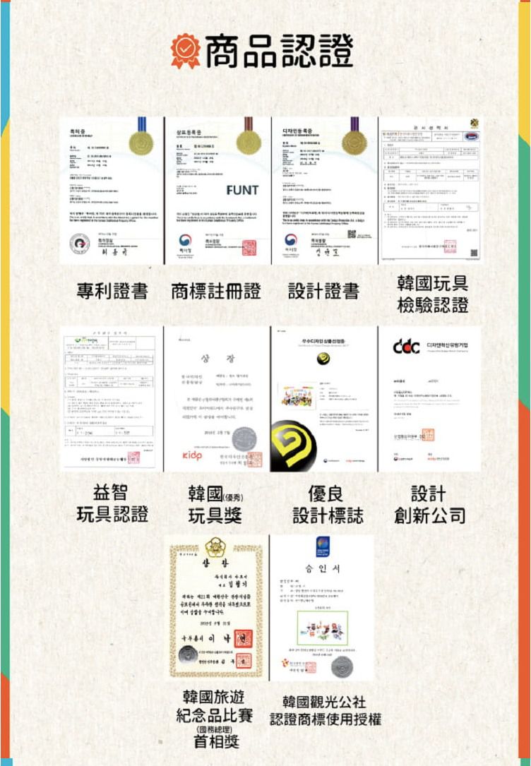 韓國Funt - 英文字母立體拼圖全套(26字母+1隱藏版) 贈精美提袋1只+北歐風冰箱磁鐵掛勾(款式隨機出貨)