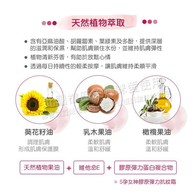 德國珊諾sanosan - S孕女神寵愛孕肌抗紋霜2入組-膠原彈力抗紋霜X2