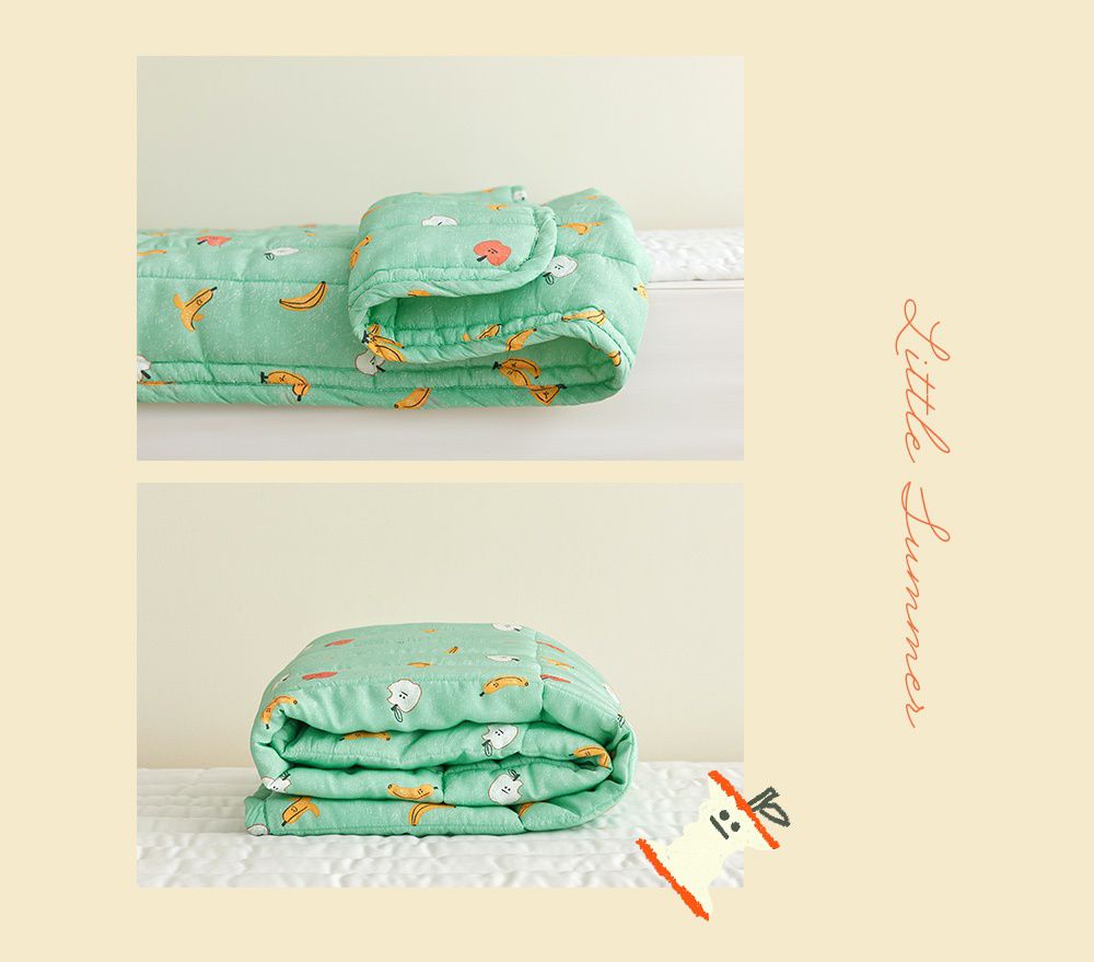 韓國 Maatila - (兒童款)涼感嫘縈夏季被-水果樂園