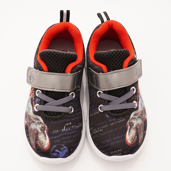 侏羅紀世界 - 侏儸紀卡通童鞋-恐龍運動鞋(中小童段)-灰