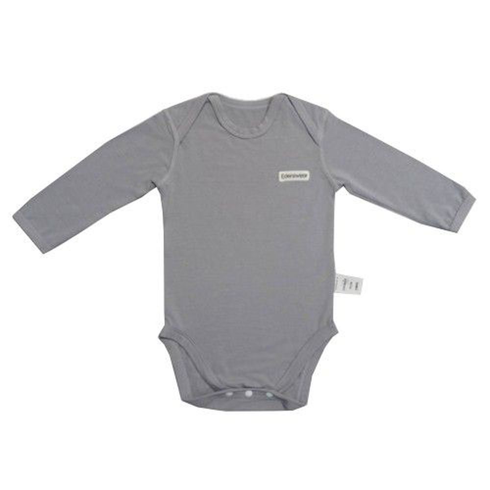 Edenswear 伊登詩 - 鋅健康抗敏系列-長袖包屁衣-灰色
