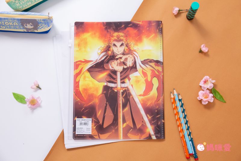 日本代購 - 鬼滅之刃 六層收納資料夾-柱 集合 (A4)