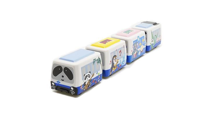 鐵支路模型 - 捷運木柵線彩繪版迴力列車