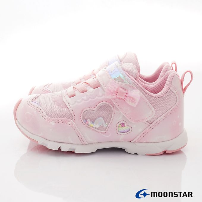 Moonstar日本月星 - LV甜心2E運動鞋LV11344粉-中大童段-運動鞋-粉