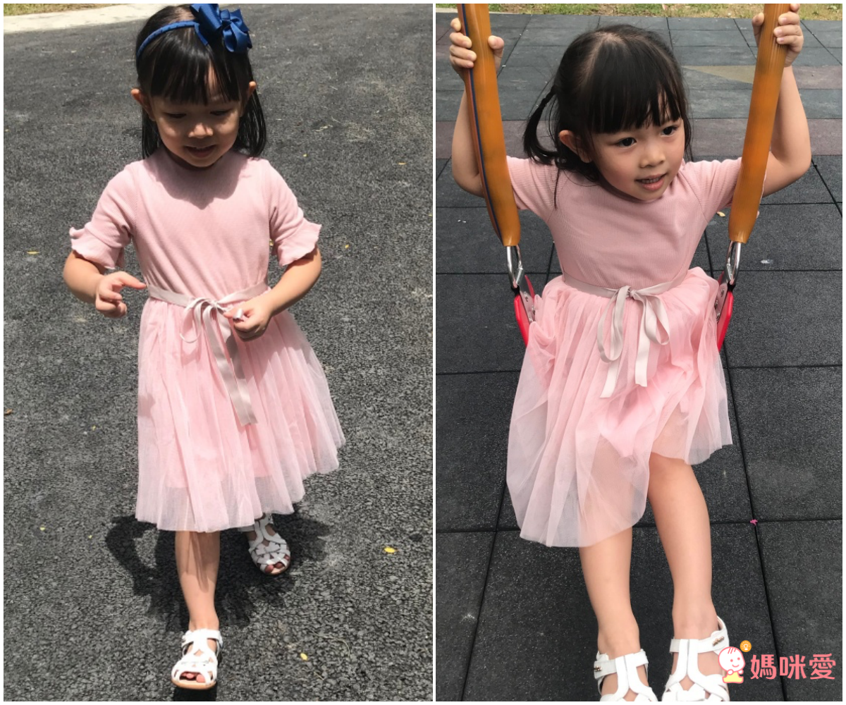 日本 Maison de Ravi - 滾花邊領短袖紗裙洋裝-星塵藍