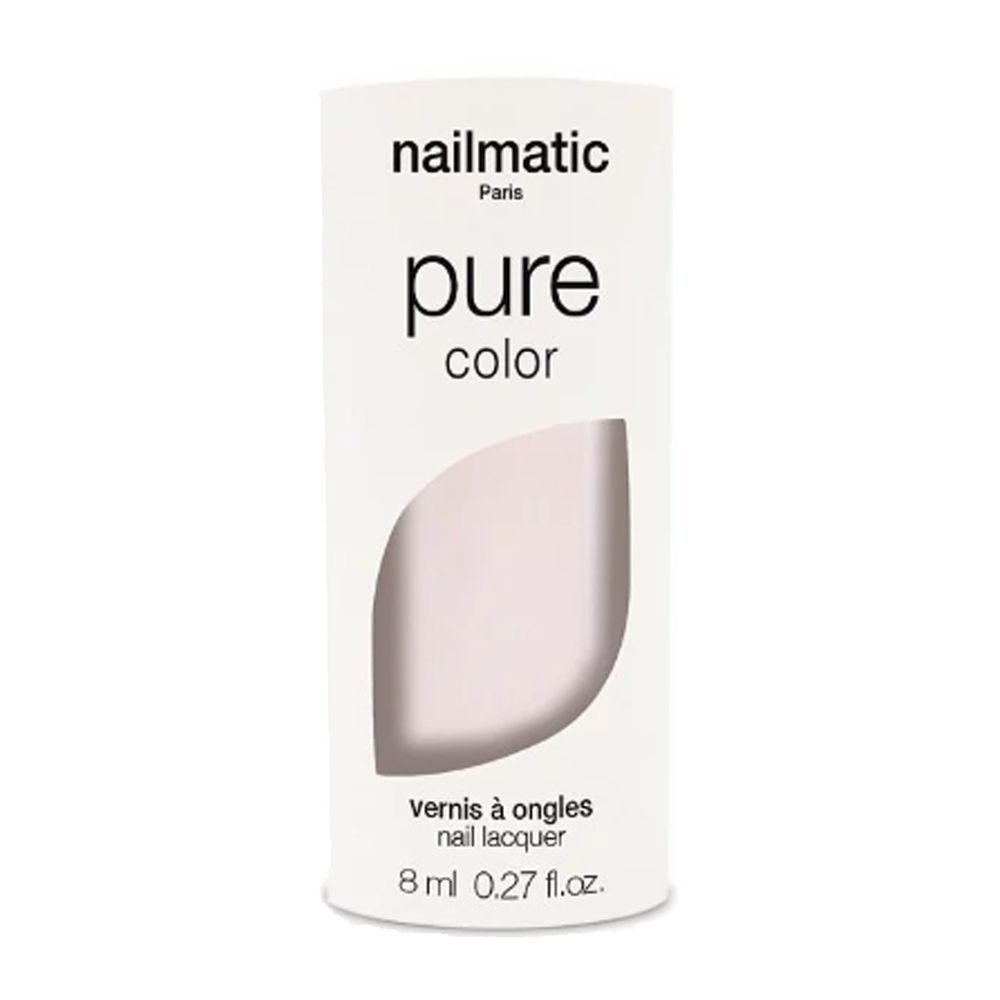 Nailmatic - Nailmatic 純色生物基經典指甲油-JEANNE-亮白玫瑰色-8ml