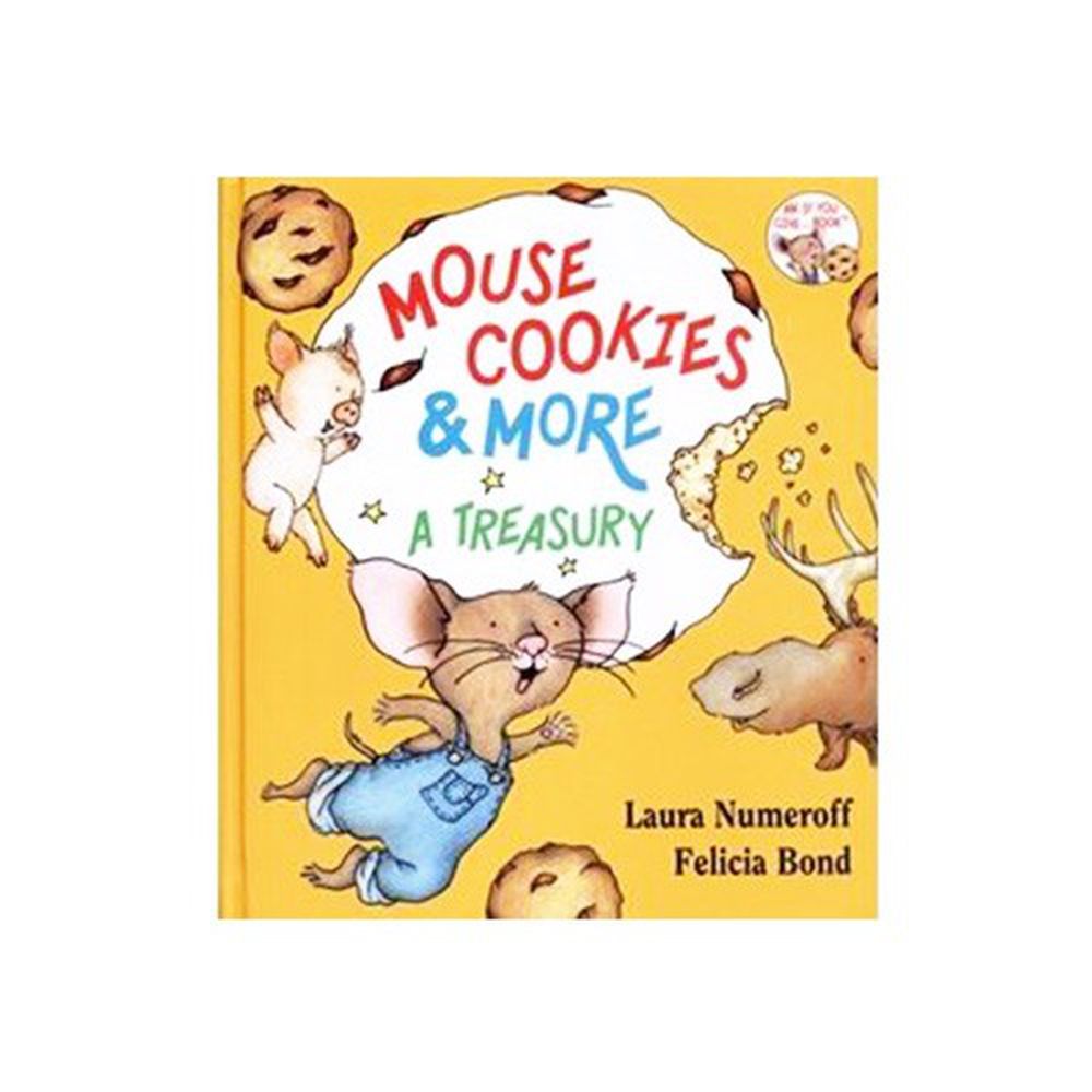 廖彩杏老師有聲書-MOUSE COOKIES & MORE/書+CD