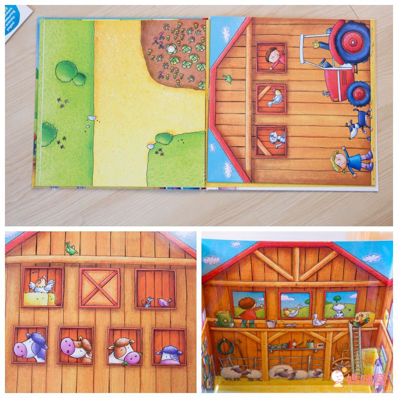 大型家家酒立體書！農場＆城堡主題～10種以上角色，創造故事變身小導演