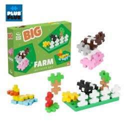 加加積木 PLUS PLUS - 大顆粒 大積木可愛農場 40 pcs